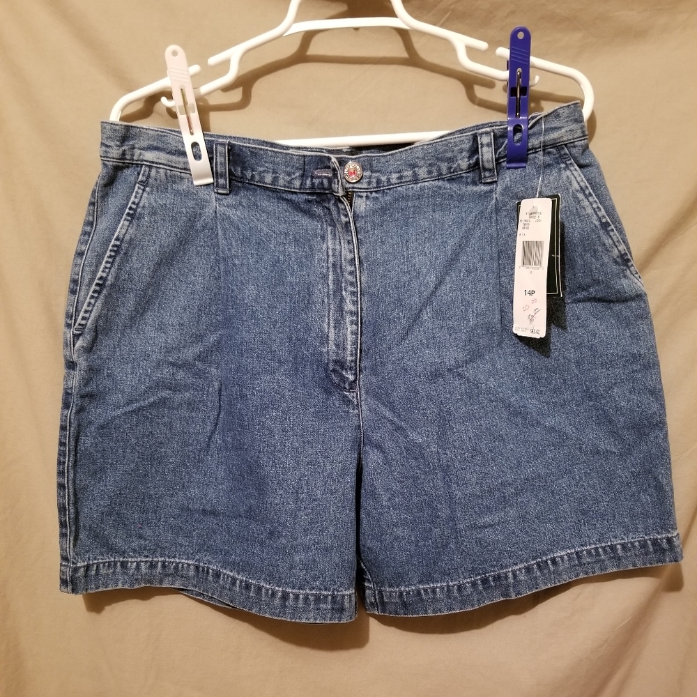 Blue shorts